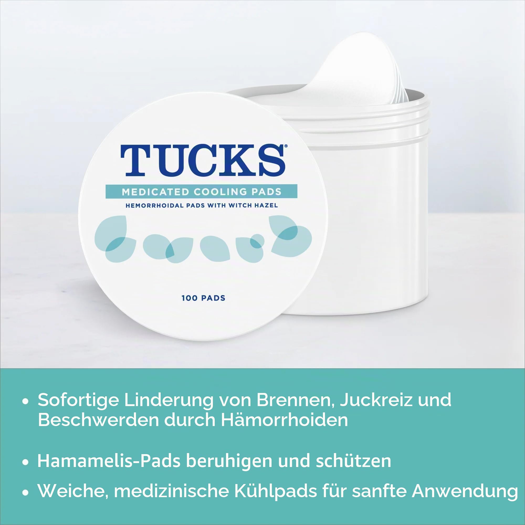 Tucks Kühlkissen, medizinisch, 200 Stück