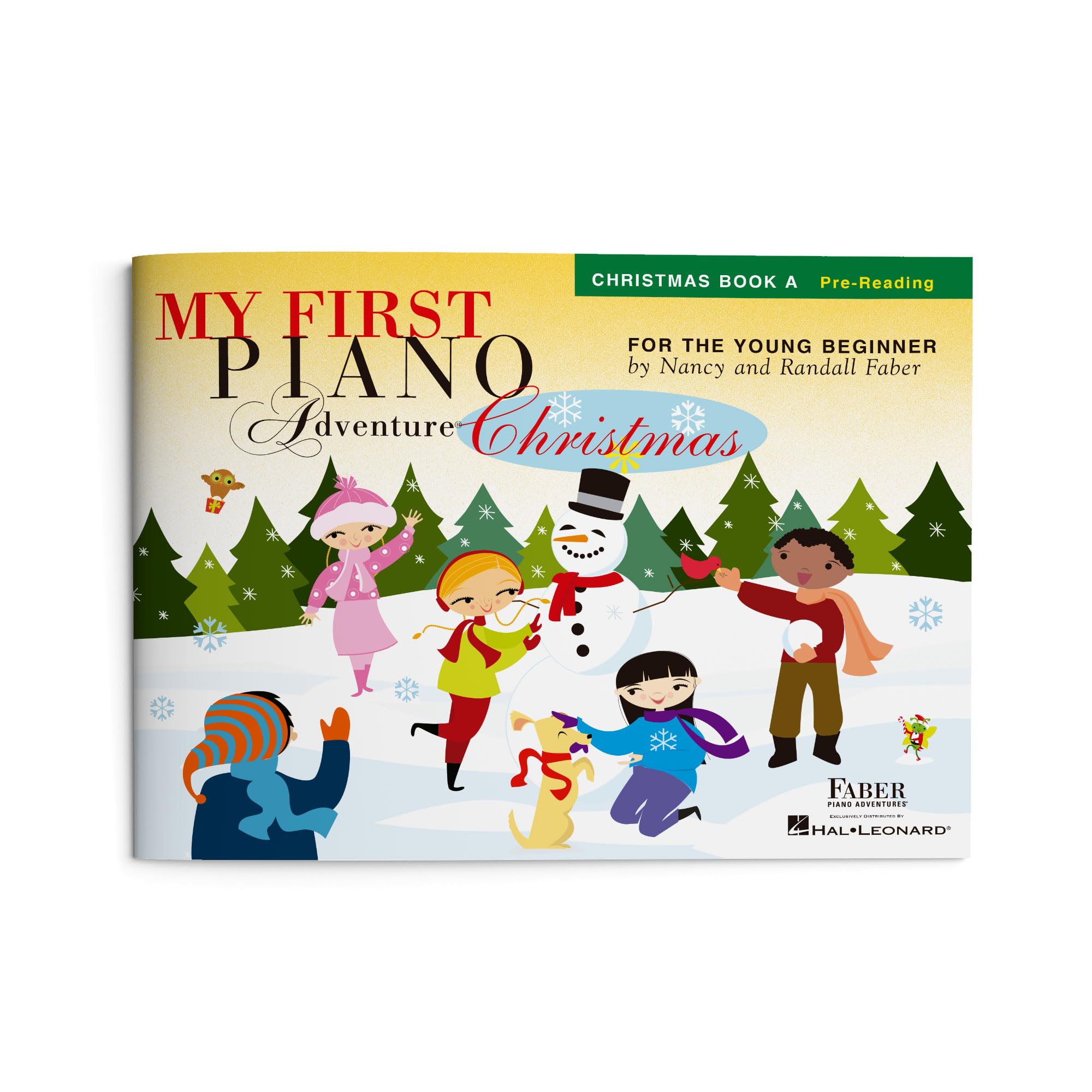My First Piano Adventure: Christmas – Book A | Pre-Reading Holiday Piano Songbook for the Young Beginners | Easy Christmas Sheet Music with Duets for Kids | Faber Piano Adventures Method Book