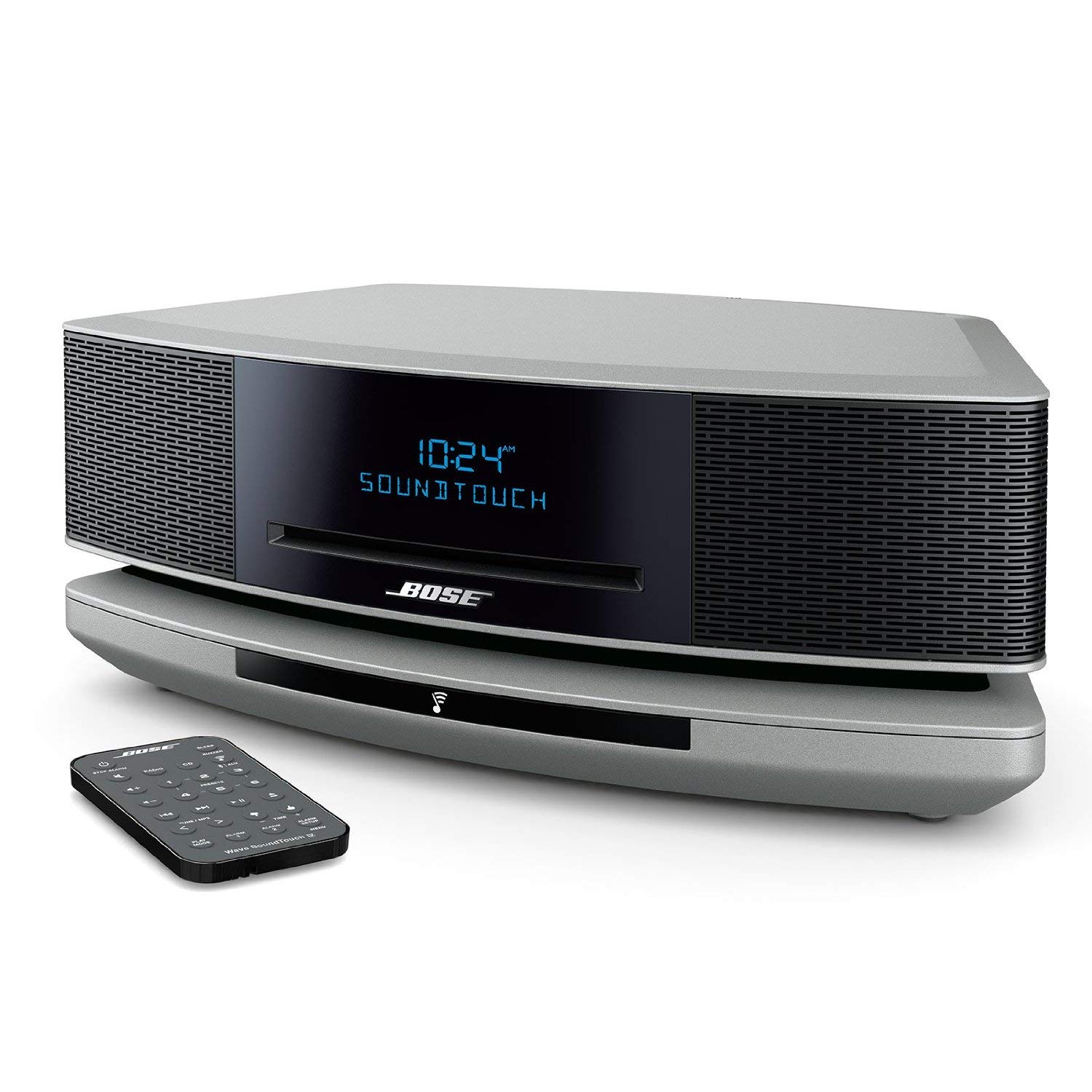 Premium BOSE Wave Music System IV - Platinum Silver + iCarp USB