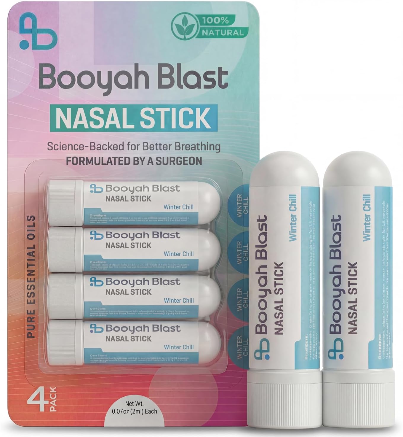 Nasal Sticks 4PK - Winter Chill