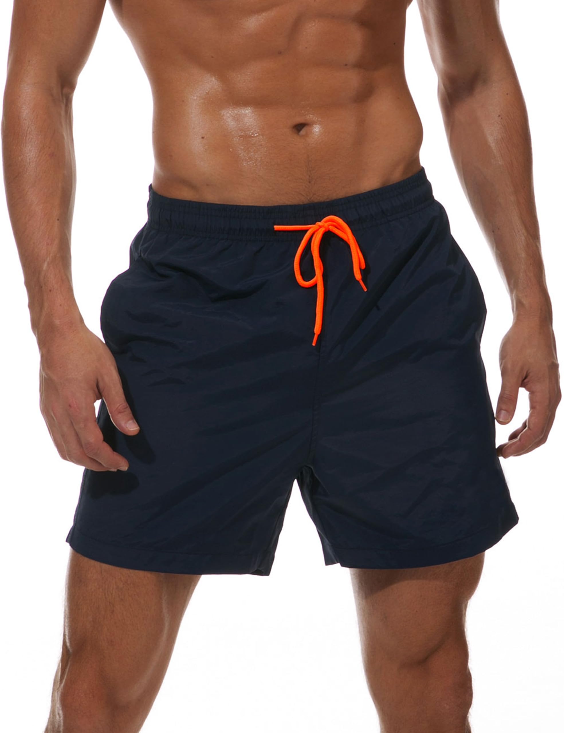 Bañador Hombre Secado Rápido Bañadores Hombre Traje de Baño Estilo Básico Bañadores para Hombre