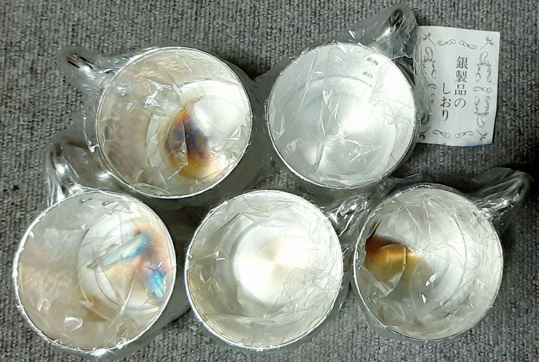 Amazon.co.jp: 銀メッキ マグカップ 5個セット 食器 キッチン : ホーム 