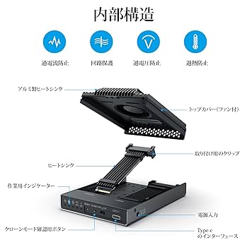 ドッキングステーション　ssd2tb付属 Amazon.co.jp: ドッキングステーションとM.2 SSD外付けケース