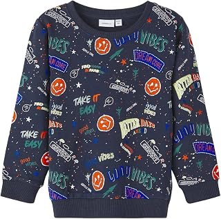 Name It Boy's Nmmbobbi Sweat Unb Sweatshirt