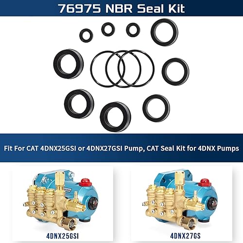 Miniatura 4 de Sunluway 76975 Kit de sello CAT Kit de sello para bombas 4DNX se adapta a la bomba de repuesto CAT 4DNX25GSI y 4DNX27GSI