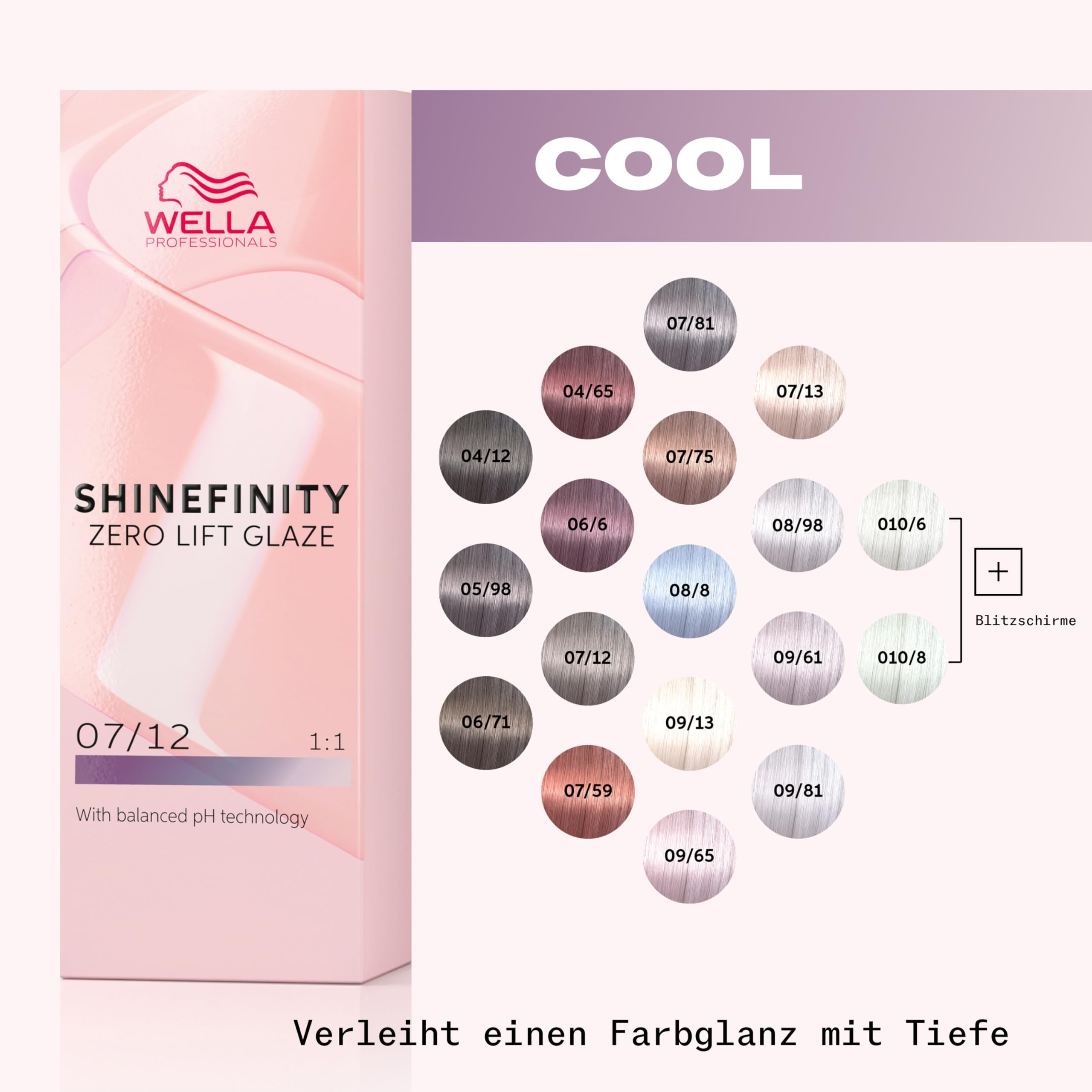 WELLA PROFESSIONALS Shinefinity Zero Lift Glaze - 07/12 Cool Mushroom 60 ml