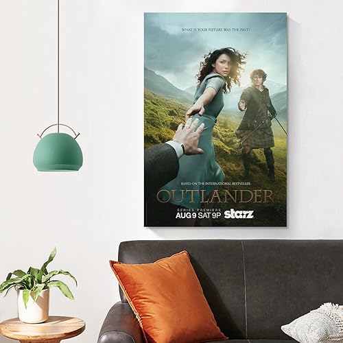 Miniatura 4 de Outlander - Póster de la serie de televisión, para dormitorio, sala de estar, lienzo para decoración de pared, decoración de habitación, decoración