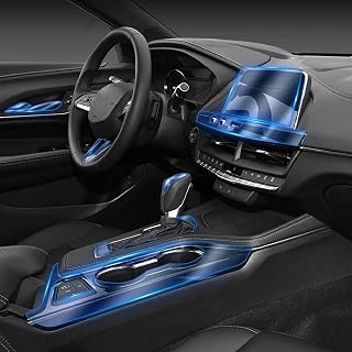AzuMio Para Cadillac CT4 2019-2023 Filme interior do carro TPU transparente autoadesivo filme de pintura Anti refit