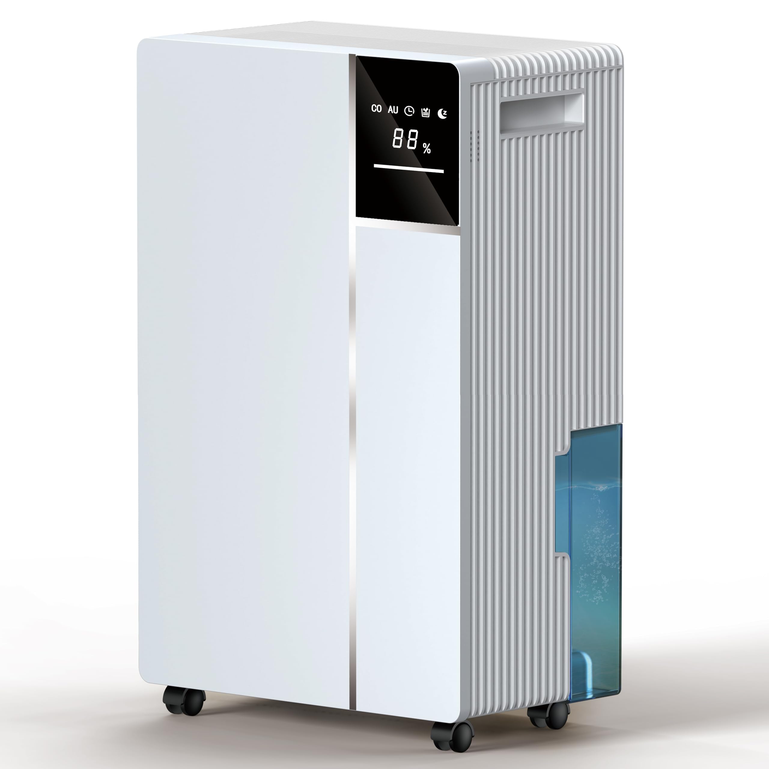 除湿機 コンプレッサー式 強力除湿 除湿器 ホワイト 12L/日除湿量 Amazon | 除湿機 衣類乾燥 除湿器 コンプレッサー式 強力 除湿量12L/日
