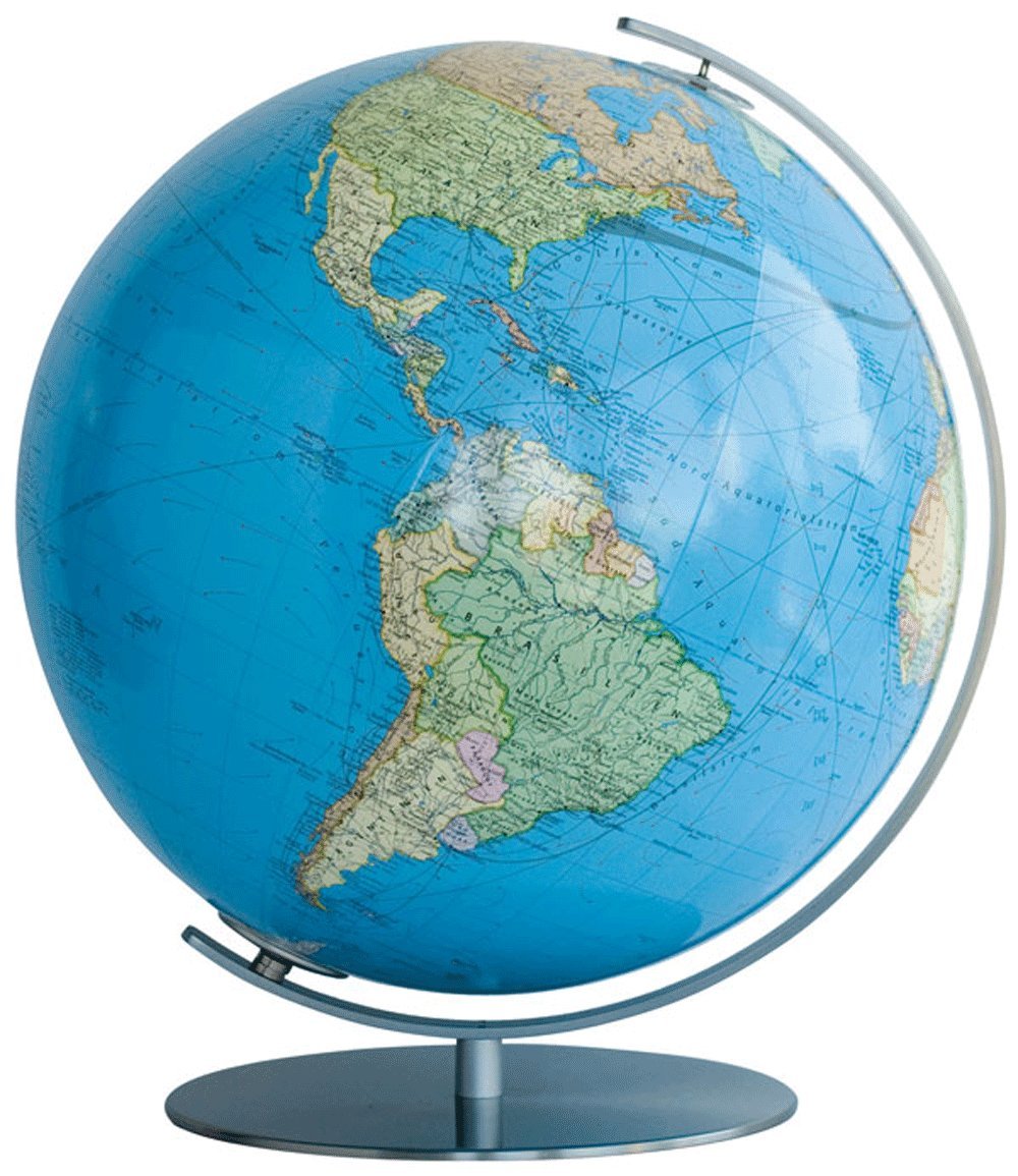 Columbus Duo Globe illuminé 203481 F, diamètre 34 cm