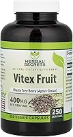 Vista 1 de Herbal Secrets Vitex Fruit, 400 mg, 250 cápsulas vegetales