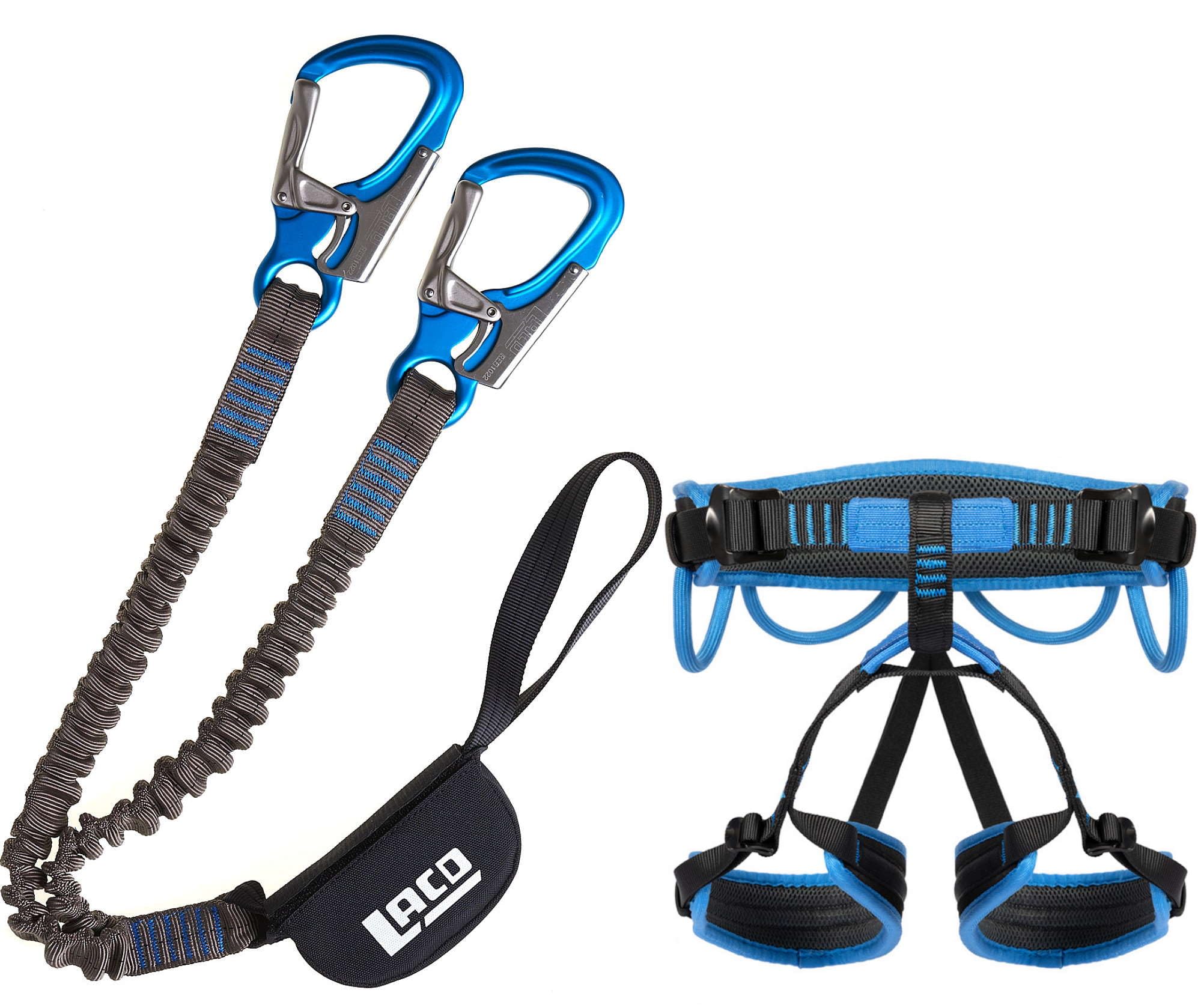 LACD Klettersteigset Via Ferrata Pro Evo 3.0 Klettergurt Start 2.0