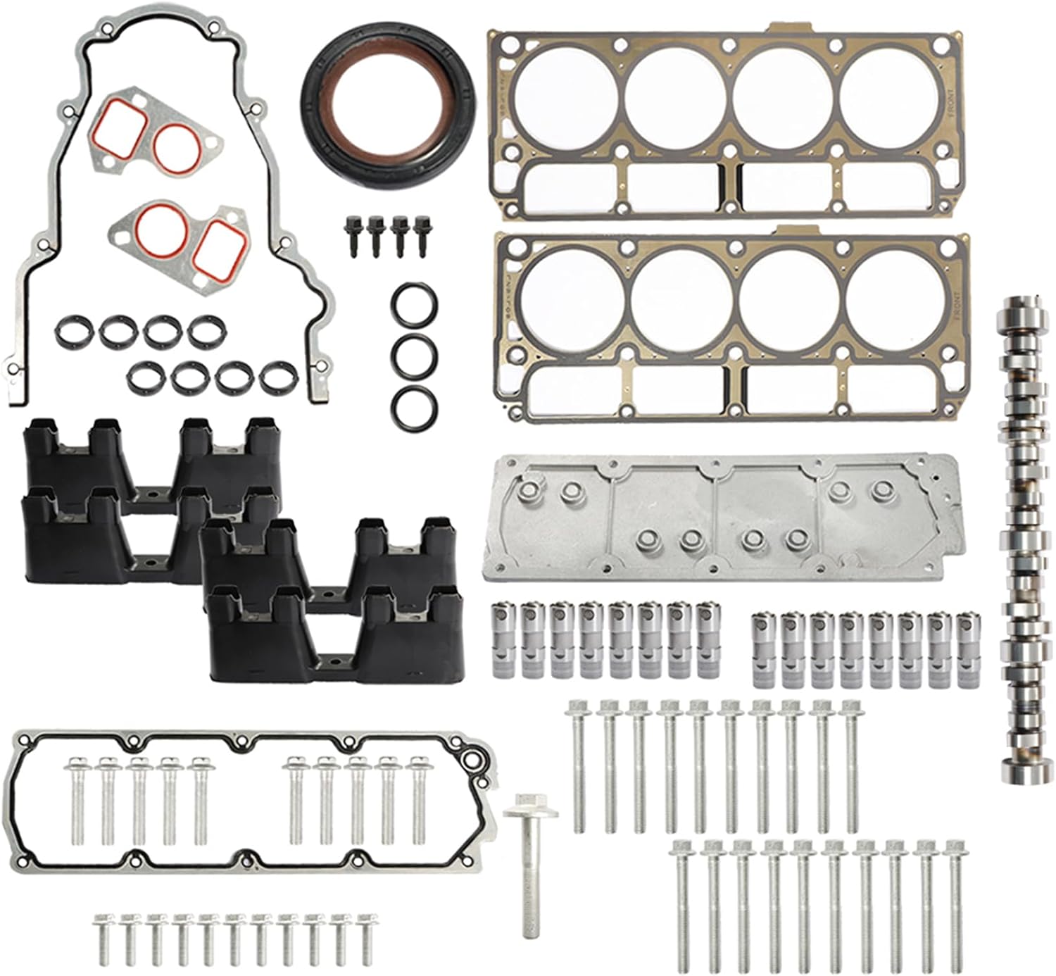 labwork Active Fuel Management AFM DOD Disable Kit Lifters Camshaft Kit Head Gasket 12689035 Replacement for GMC 5.3L Trucks and SUV 2007-2013 12625437