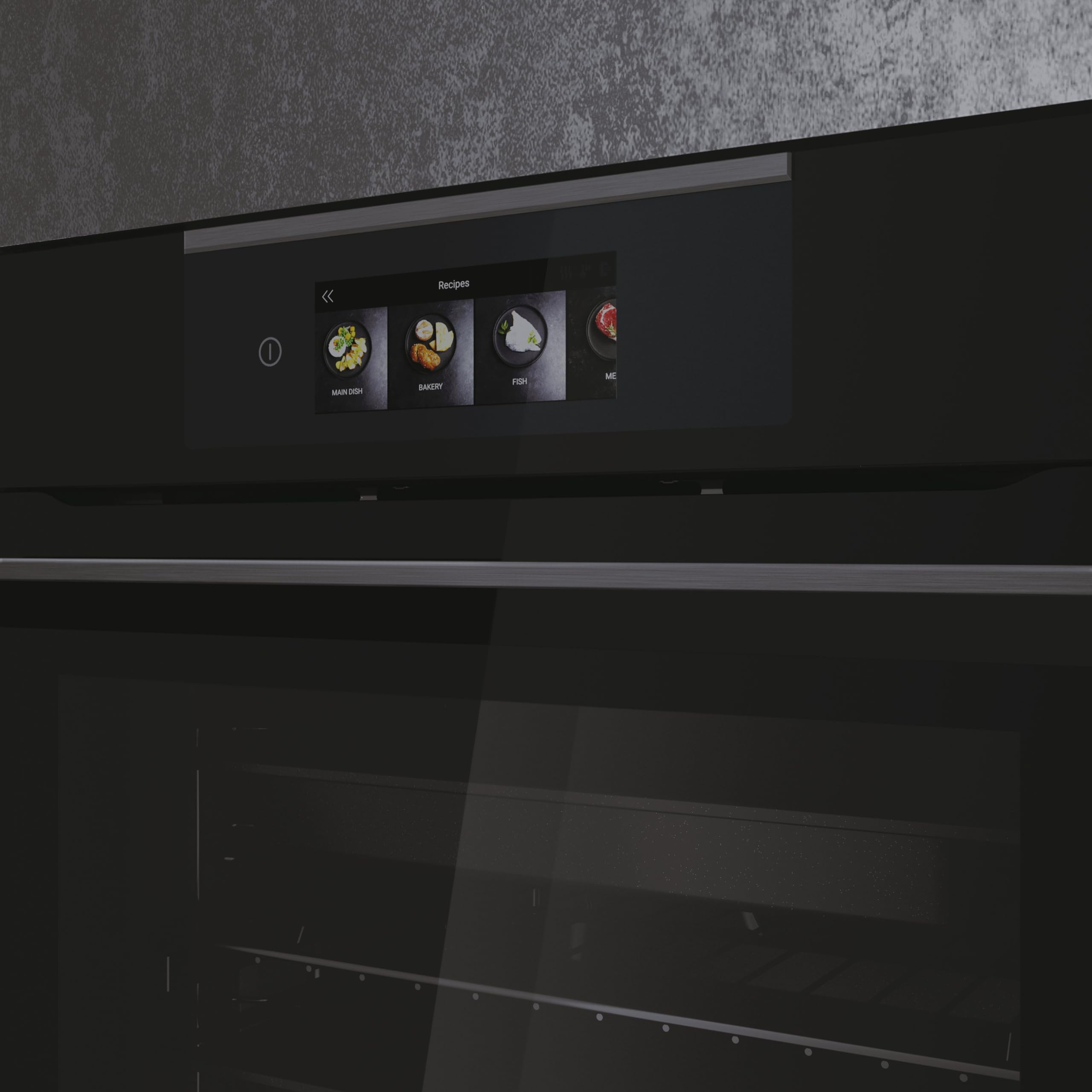 Haier I-TOUCH Serie 6 HWO60SM6T5BD / Einbau-Backofen/Heißluft/Grill / 60 cm/Touch Bedienung mit TFT/Katalyse Selbstreinigung/Wi-Fi Funktion/Bratenthermometer / 4-fach Türverglasung
