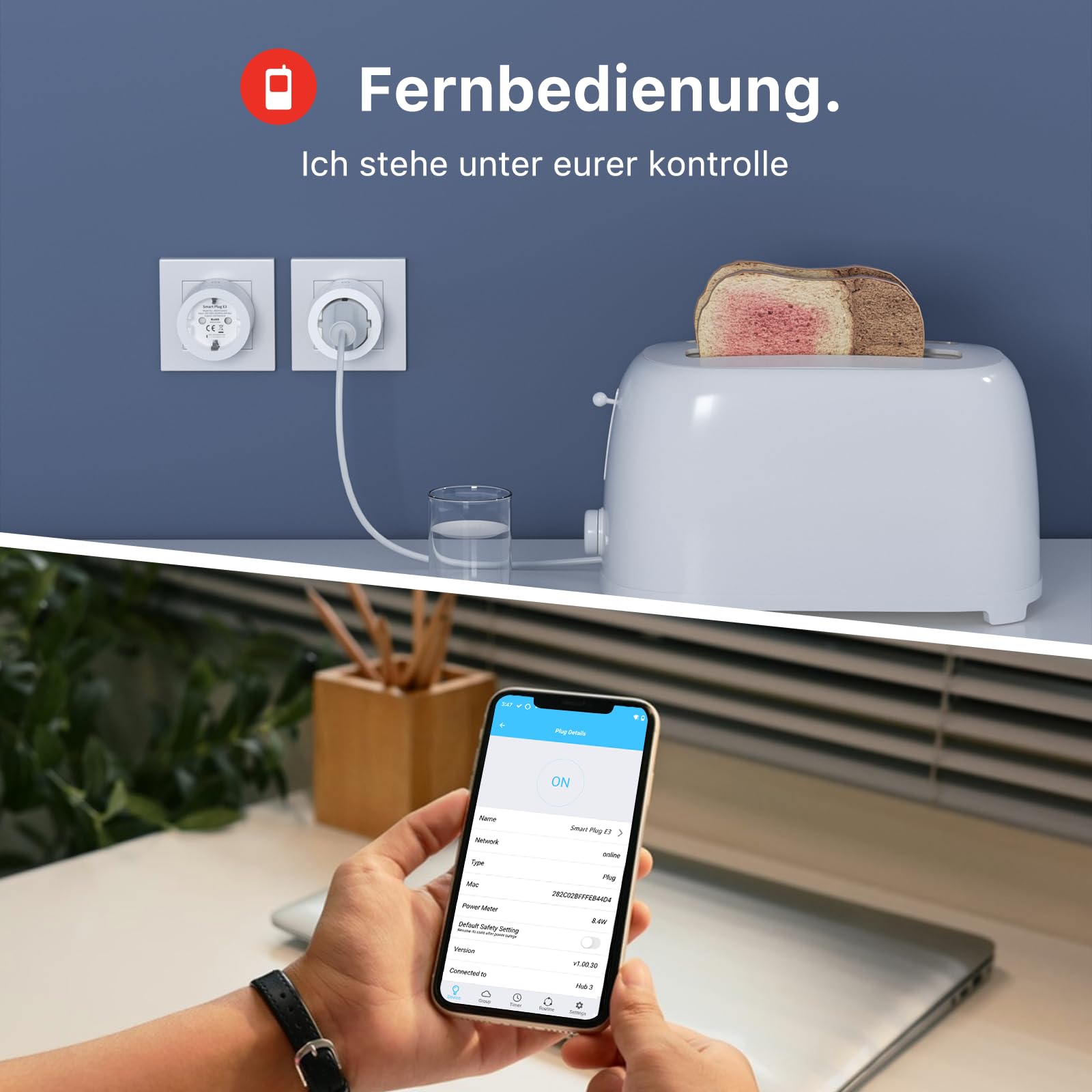 THIRDREALITY Smart Plug E3 z monitorowaniem energii, 4 sztuki, wzmacniacz Zigbee, Remote Control, timer i funkcja harmonogramu, wymagany hub ZigBee, kompatybilny z Home Assistant, SmartThings, Alexa