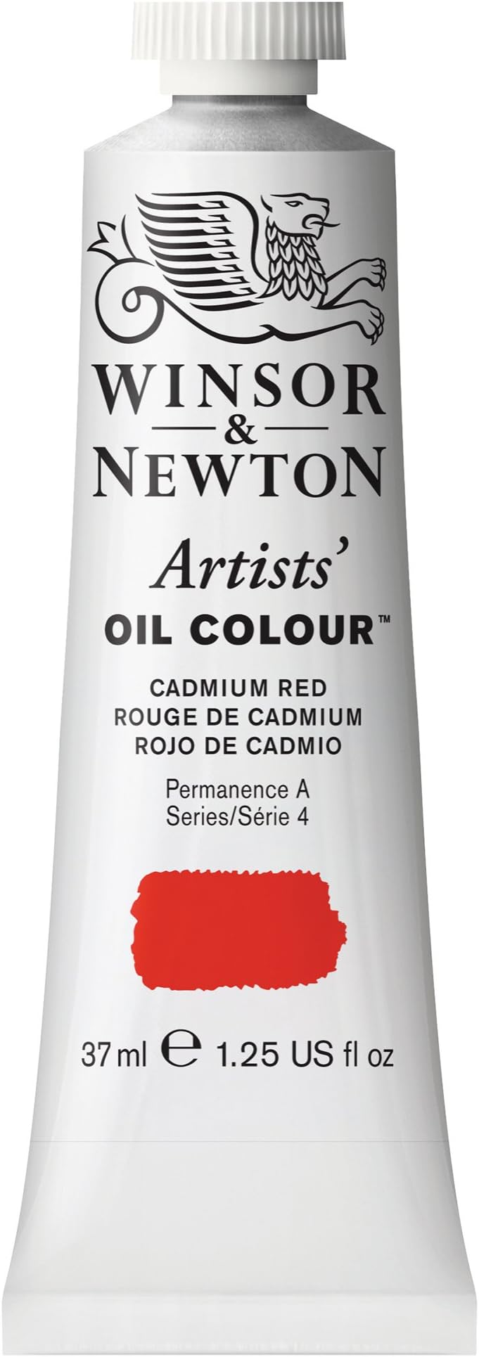 Winsor & Newton 37ml Artists' Oil Colour - Cadmium Red