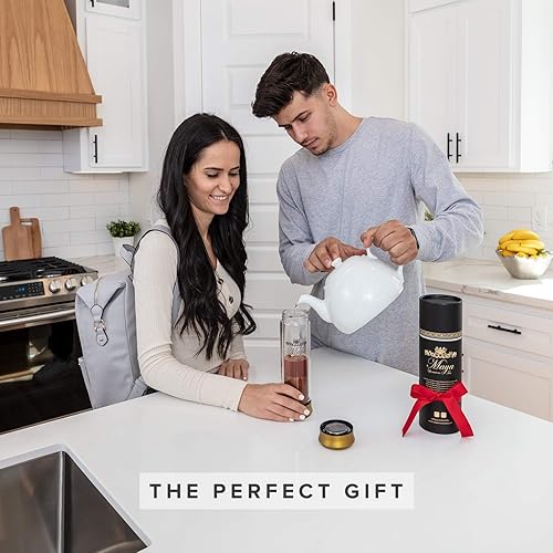 Miniatura 6 de Botella infusora de té a prueba de fugas, doble pared, taza de té de viaje con filtro de acero inoxidable, vaso de té sin BPA + colador para té de