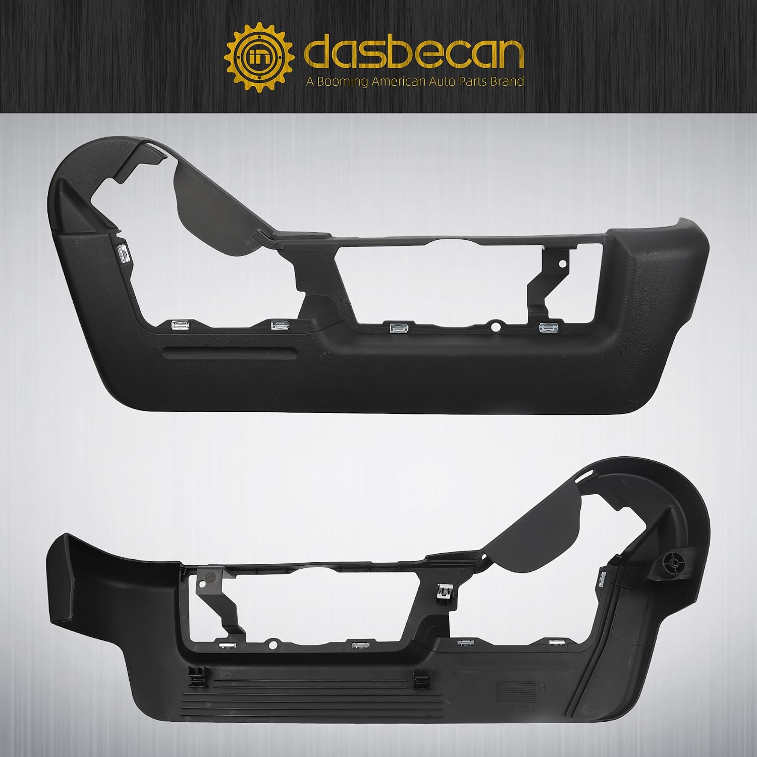 Dasbecan Right Seat Trim Cover Compatible with Ford f-150 Pickup 2009-2014 Lincoln Mark Lt Pickup 2010-2014 OEM 9L3Z-1562186-JA 9L3Z1562186JA RH Models with 6Way Power seat Valence Panel only