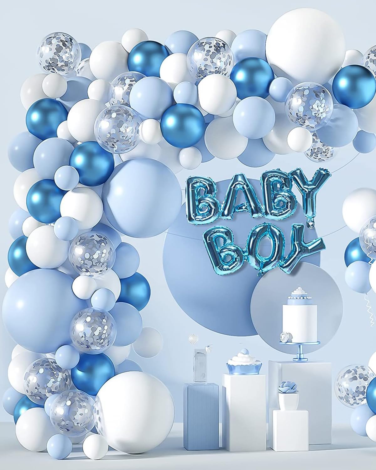 Lot De 60 Ballons En Latex Pour Anniversaire, Mariage, Fête Prénatale