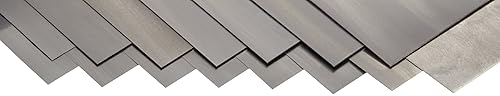 Precision Brand Carbon Steel 1008 - Surtido de caldera de acero al carbono 1008AISI 1010, ASTM A109 para química, 0.001", 0.0015", 0.002", 0.003",