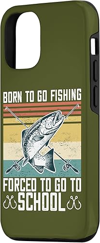 Miniatura 2 de Funda para iPhone 1212 Pro Born To Go Fishing Bass Fish Fisherman Boys Kids