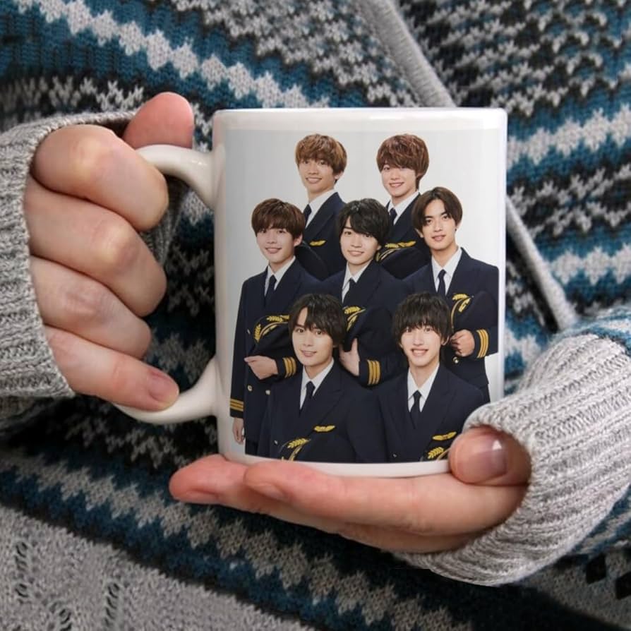 Amazon.co.jp: なにわ.男子 なにわだんし なにふぁむ マグカップ