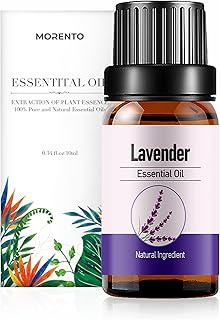Sponsored Ad - Lavender Essential Oil, MORENTO Essential Oil, Undiluted, Perfect for Aromatherapy Diffusers and Humidifier...