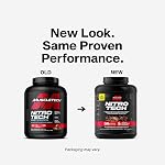 Muscletech Poudre de protéines de lactosérum - Formule ultime de construction musculaire de Nitro-Tech avec Isolation de protéines de lactosérum & Peptides - 30g des protéines, 3g de la créatine & 6.8g des BCAA - Chocolat au lait, 5 Livre (paquet de 1)