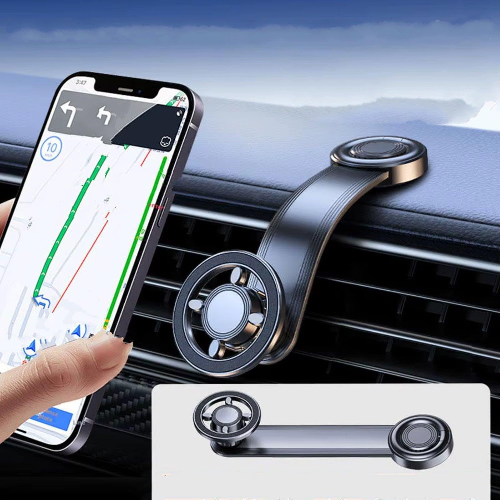 Soporte Universal Navegación Teléfono Coche Molduras Interiores