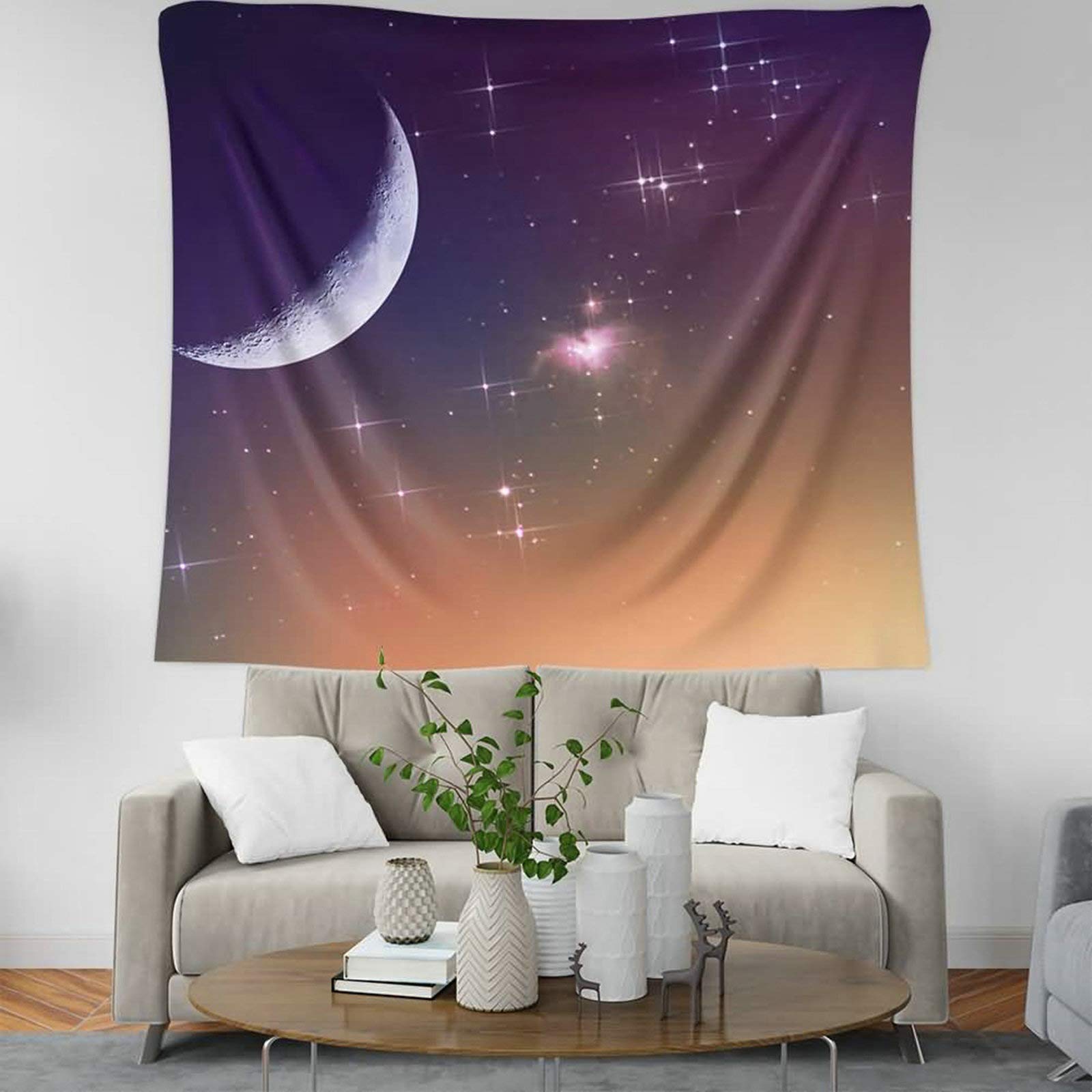Tapiz de pared para niñas KnSam, poliéster multicolor de estilo 2 y medidas 230 x 150 cm
