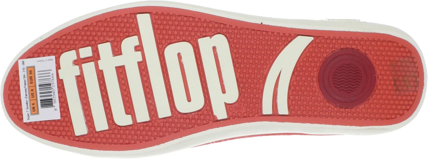 FitFlop Women's Super T Sneaker (Canvas)