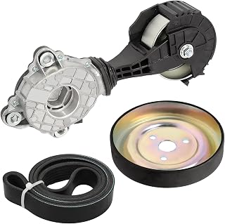 Drive Belt Tensioner Assembly Idler Friction Wheel & Engine Water Pump Pulley & Serpentine Belt for Cooper 2007-2015 & Paceman 2013-2016 & Countryman 2011-2016 1.6L 2.0L 1.5L 11287598833 11517545958