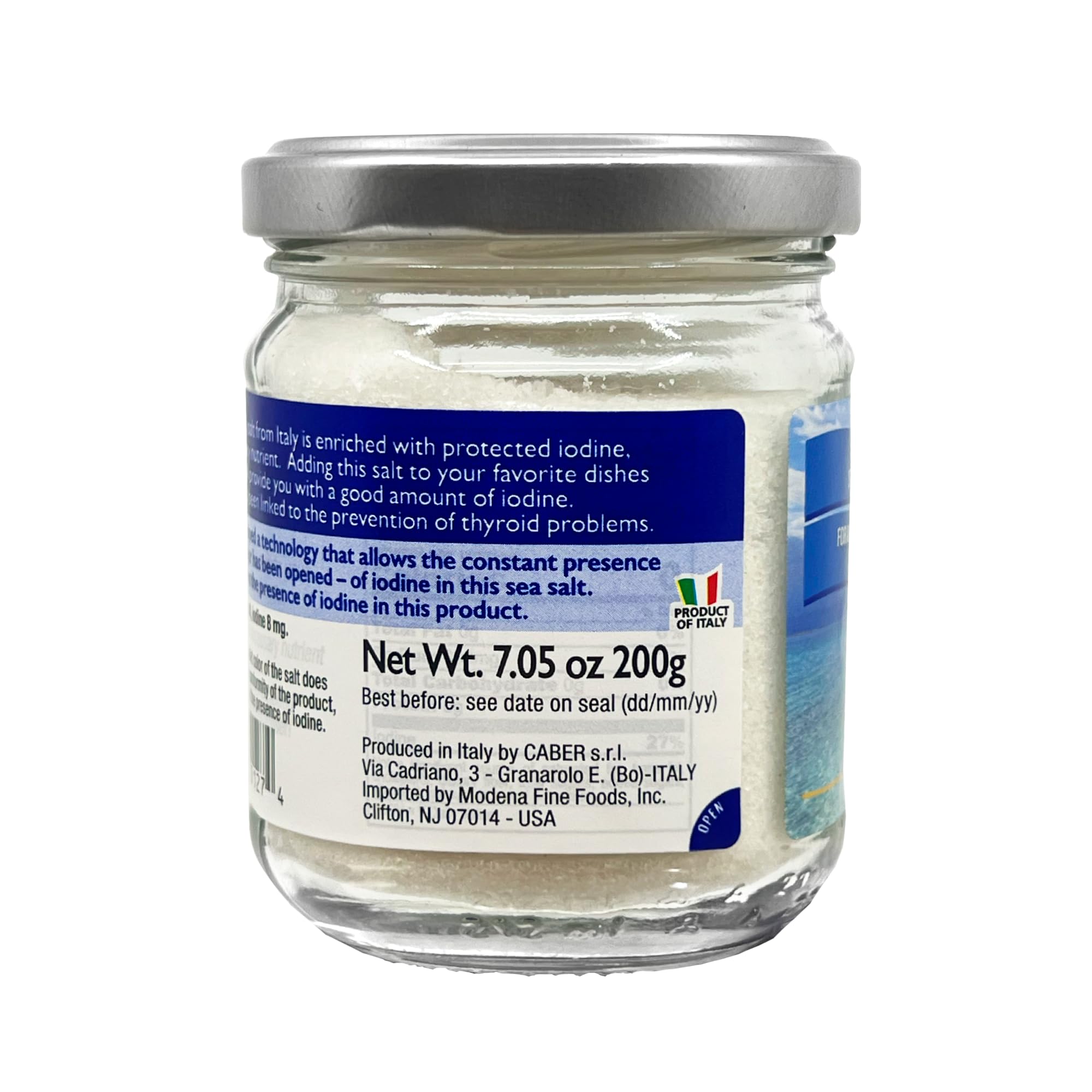 Sanniti Seasonello Italian Sea Salt, 10.58 Oz (Pack of 3) (Fine)