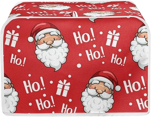 AFPANQZ Fundas para tostadoras navideñas para el hogar, decoración de cocina, tostadora, a prueba de polvo, protección contra huellas dactilares,