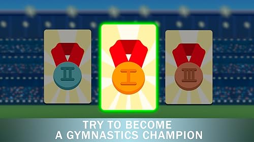 Summer Sports Athletic Gymnastics Word Championship Game For Boys And Girls