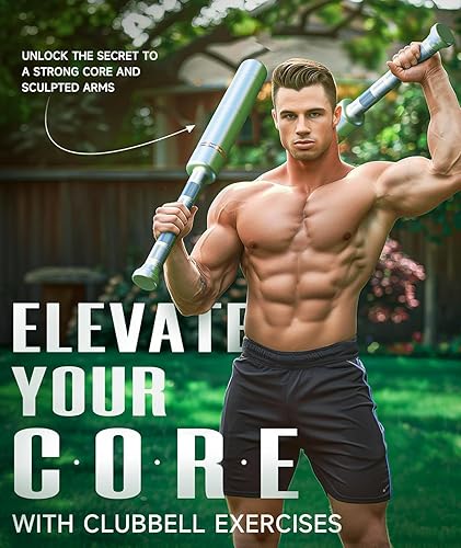 Miniatura 4 de Motion Space Adjustable Macebell Clubbell for Strength Training, Premium Steel Indian Club for Full Body, Muscles, Shoulder, Grips & Forearms