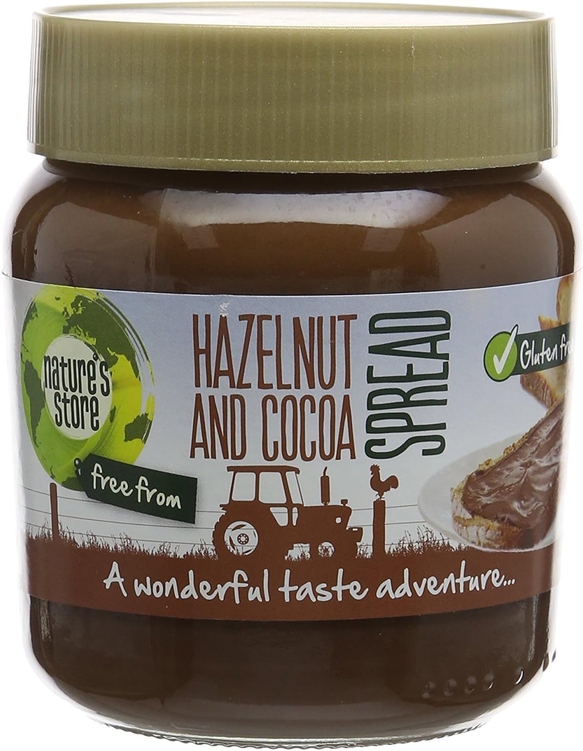 Natures Store Chocolate & Hazel Spread - 350G (Pack Of 3)