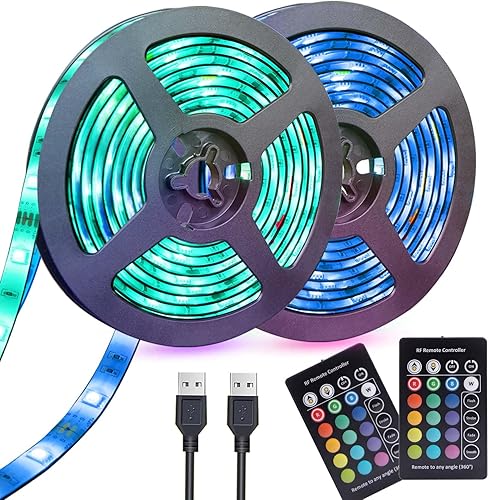 Miniatura 8 de Tira de luces LED con pilas RGB luces LED tira de luces con batería 3 llaves controlador