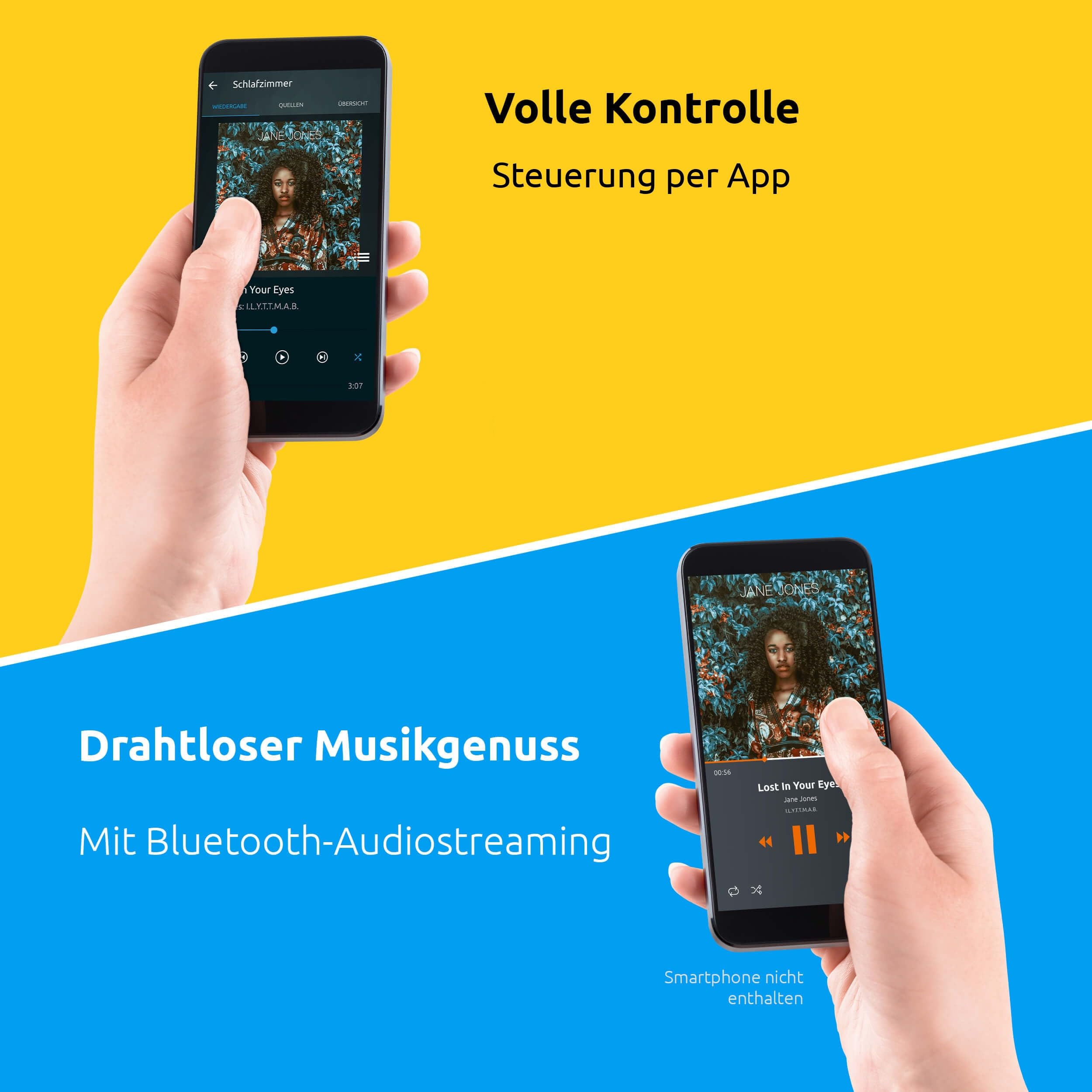 TechniSat DIGITRADIO 4 IR - Stereo Internetradio (DAB+, UKW, Bluetooth-Audiostreaming, Kopfhöreranschluss, AUX-Eingang, Wecktimer, TFT Display, 20 Watt RMS, Elac Lautsprecher, Made in Germany) schwarz