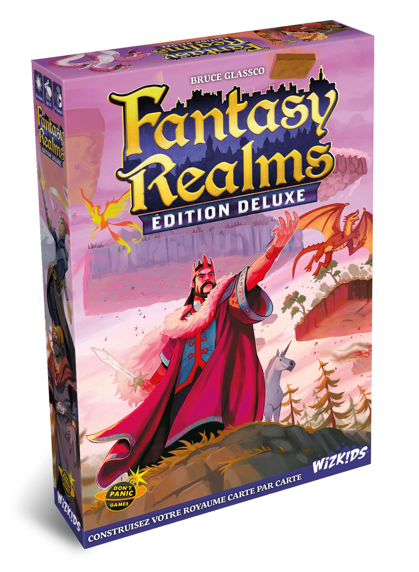 Don't Panic Games | Fantasy Realms édition Deluxe | Jeu de société | À partir de 14 Ans | 3-6 Joueurs | 20 Minutes