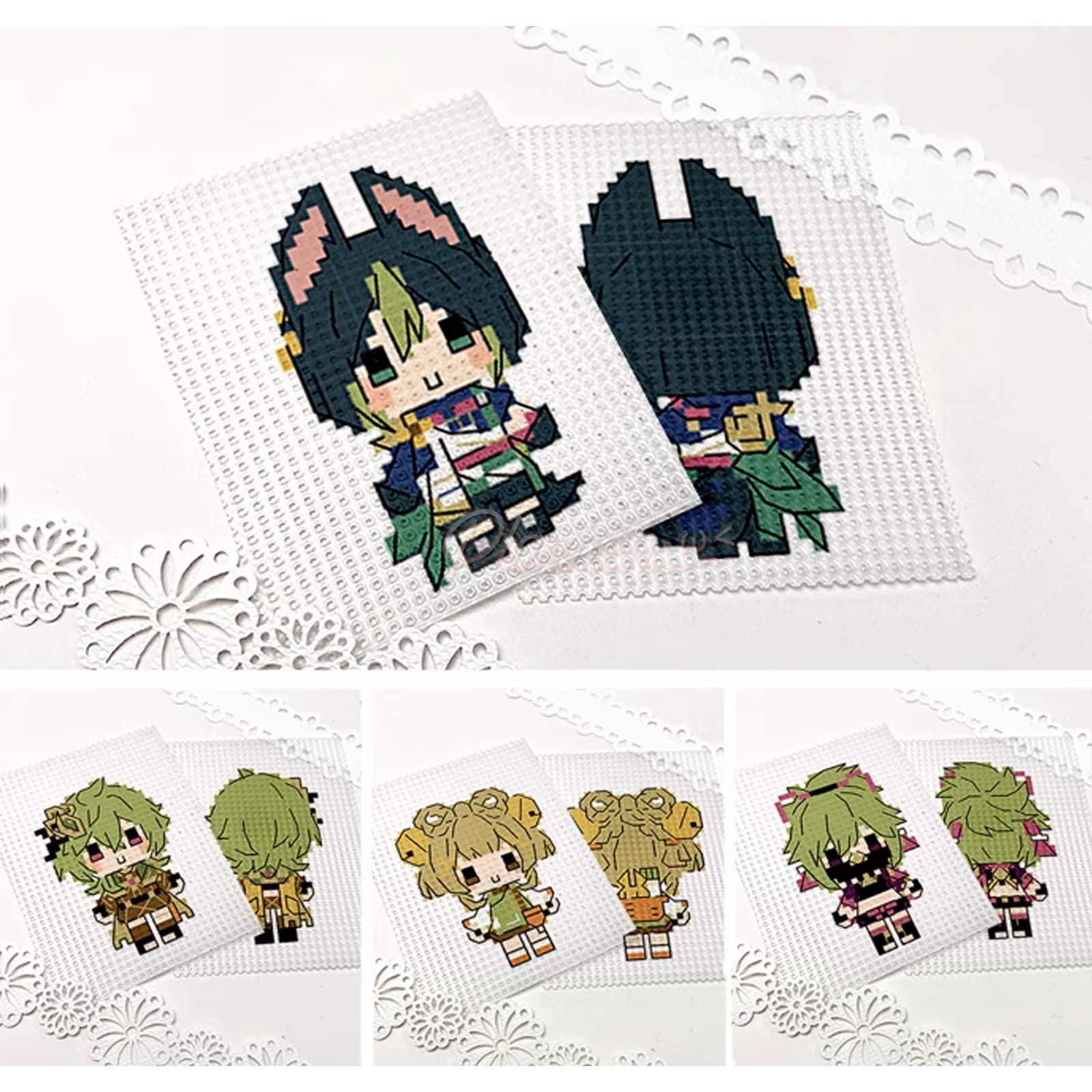 Amazon.co.jp: 原神 グッズ キャラクター 刺繍キット 初心者 セット