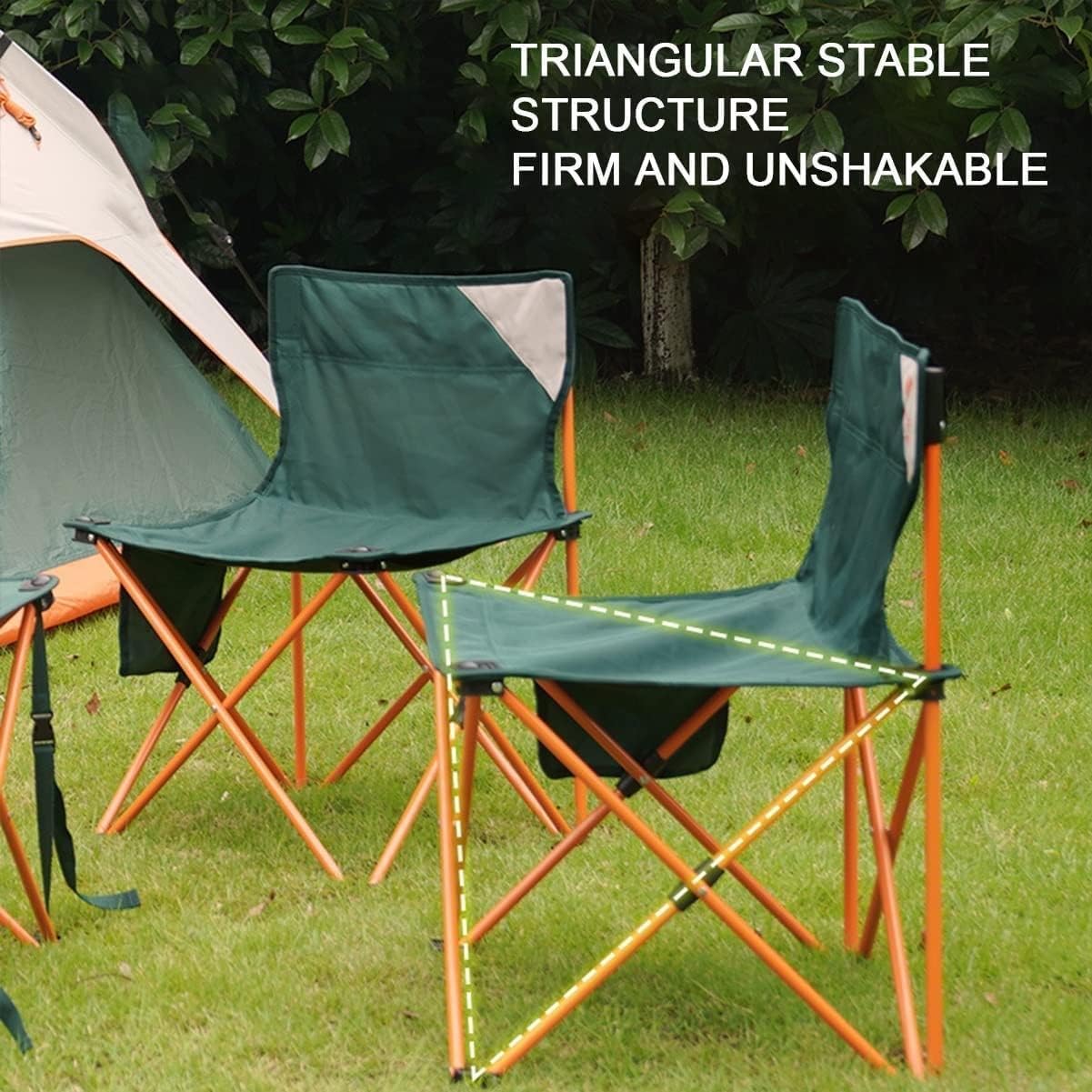 キャンプ ハイキング 釣り ビーチ用の超軽量ポータブル折りたたみ椅子 Amazon.co.jp: アウトドアチェア キャンプ チェア 折りたたみ椅子