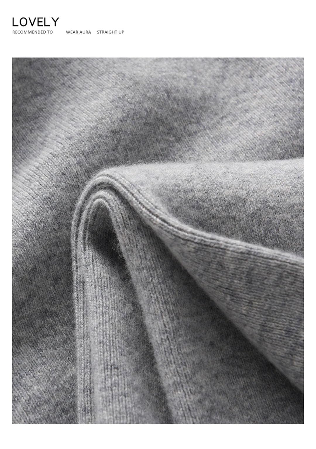 Pantaloni da donna a vita alta a gamba larga pantaloni lavorati a maglia pantaloni invernali 100% lana tinta unita pantaloni larghi