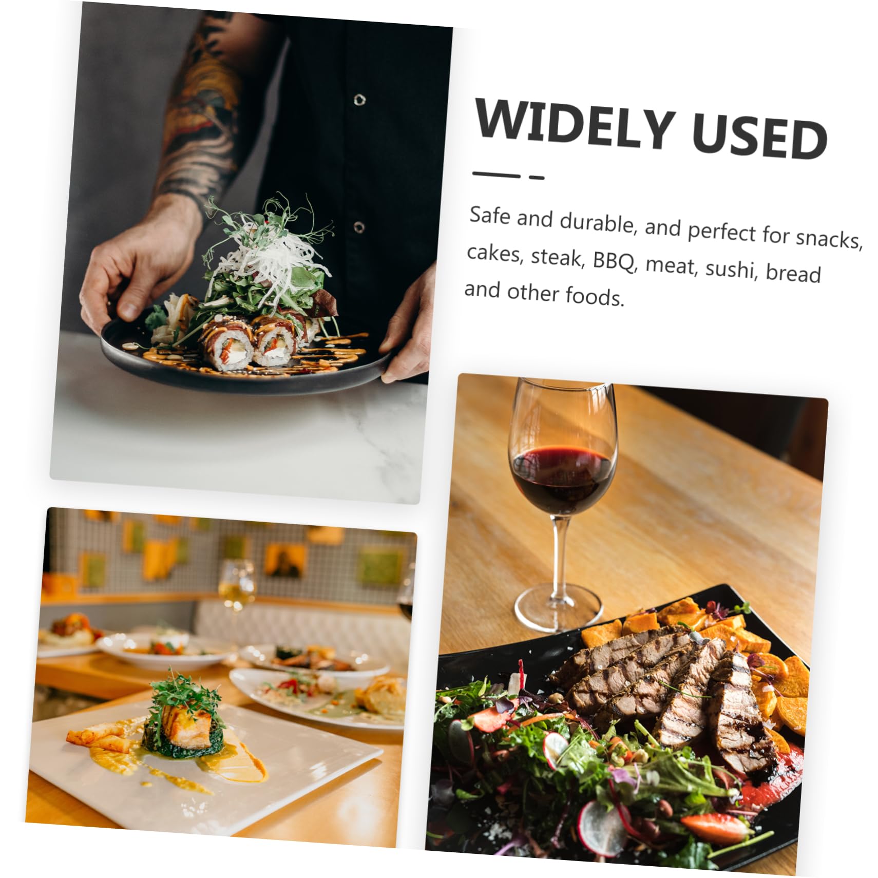 HOLIDYOYO Wooden Pizza Board Round Cheese Serving Tray Pizza Paddle Handle Restaurant Tool Home Kitchen Gadget