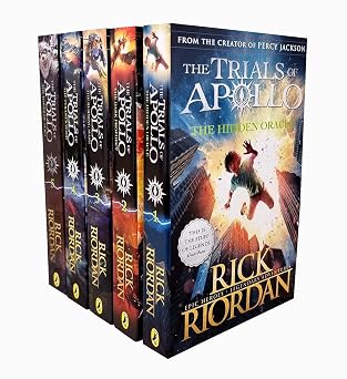 The Trials of Apollo Series 5 Books Collection Box Set by Rick Riordan