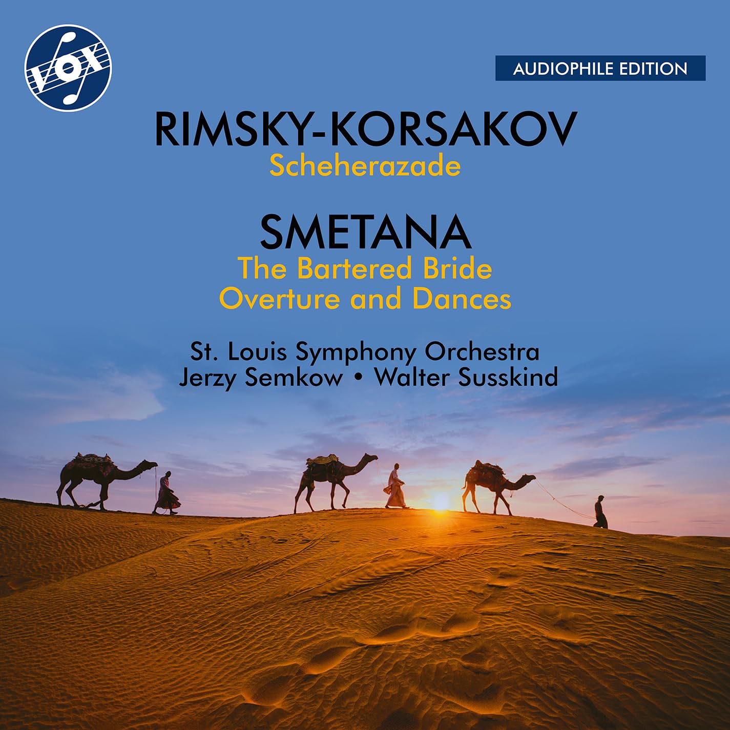 Nikolay Rimsky-Korsakov: Scheherazade; Bedrich Smetana: The Bartered Bride Overture and Dances