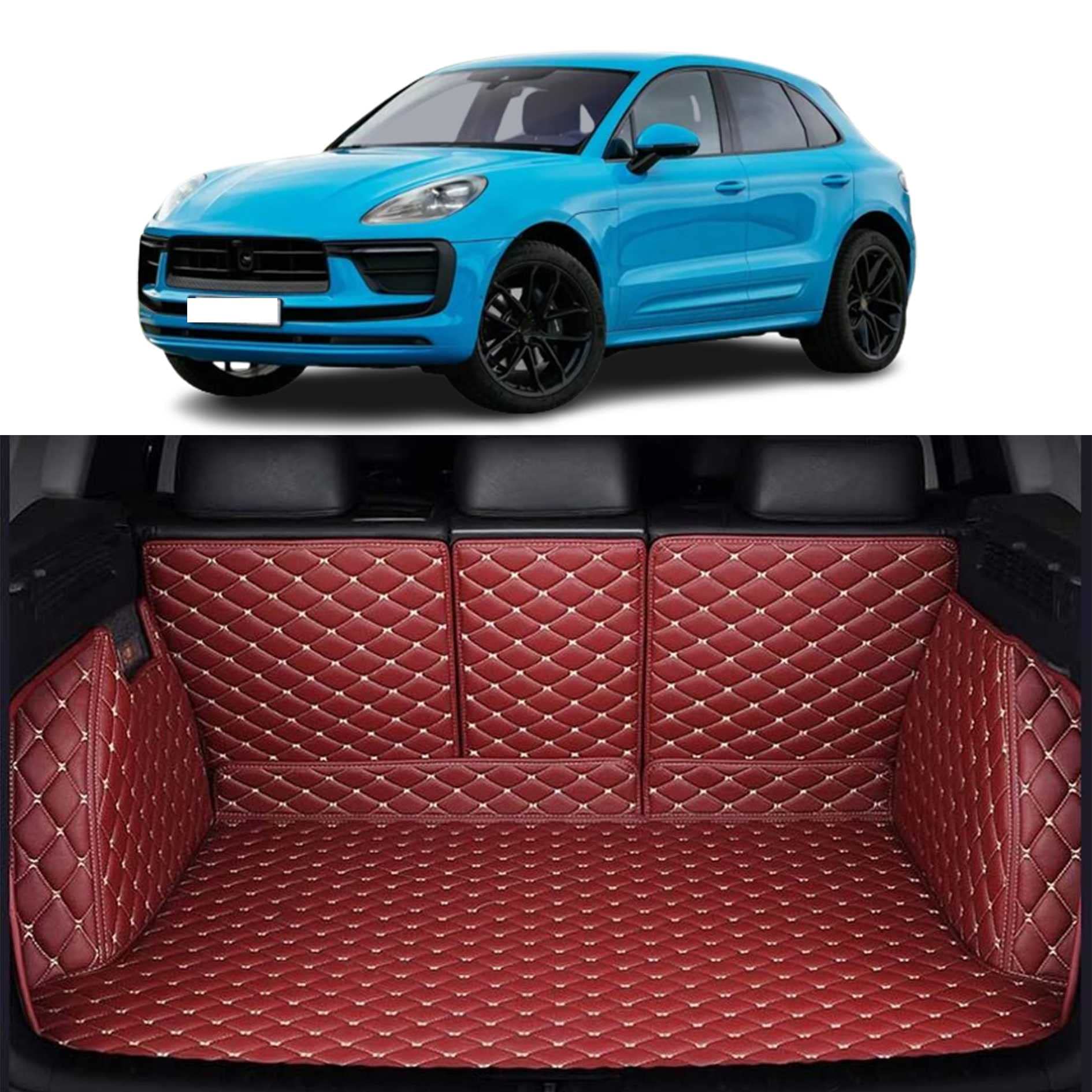 Amazon.co.jp: カスタム 車のトランクマット ポルシェ マカン2014-2024