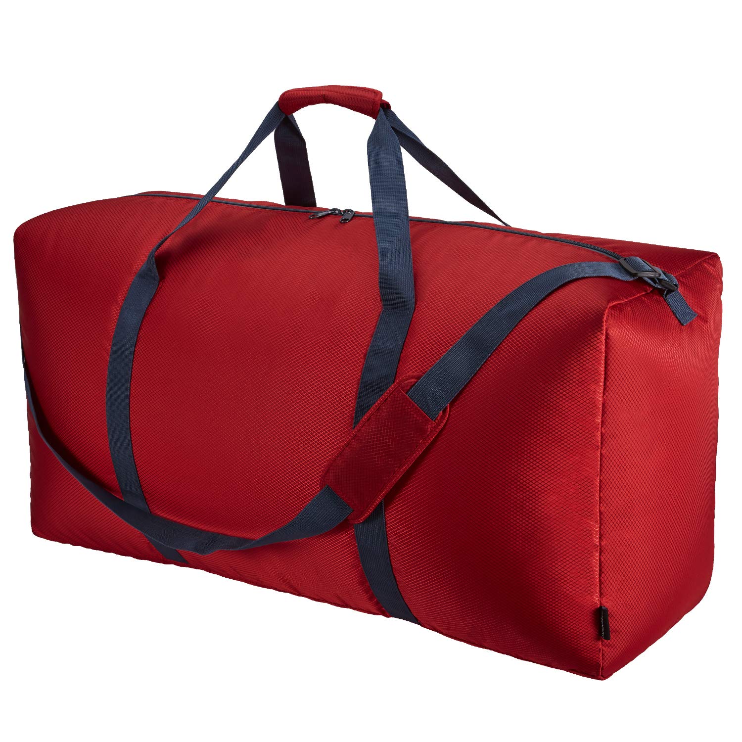 Extra Large Duffel Bag 32.5 inch 105L Lightweight Luggage for Travel Camping Storage-Red