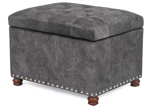 Joveco Stylish Rectangular Storage Ottoman