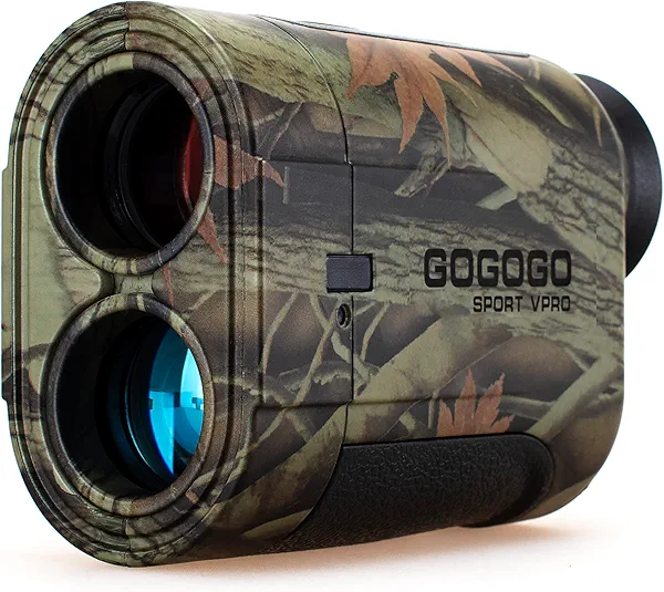 Gogogo Sport Vpro Hunting Rangefinder with Angle and Horizontal Distance 1200 Yards Laser Range Finder for Hunter with Scan